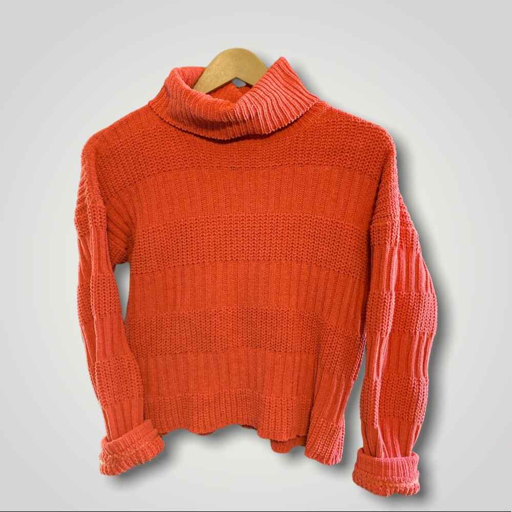 Orange sweater